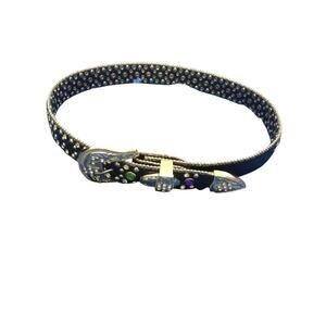 WB Atlas Studded Western Belt 32 Cowgirl Rodeo Festival Coastal Cowgirl Punk
